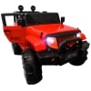 Elektrické autíčko Veľký Jeep X3-červený-spredu