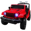 Elektrické autíčko Jeep X10-červené-spredu-2
