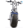 Elektrická Harley kolobežka CityCoco SC14-modrá-predné koleso
