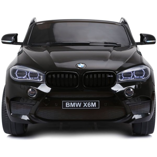 Elektrické autíčko BMW X6M-čierne-spredu