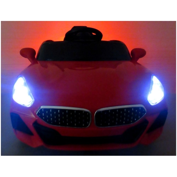 Elektrické autíčko AA6-červené-spredu