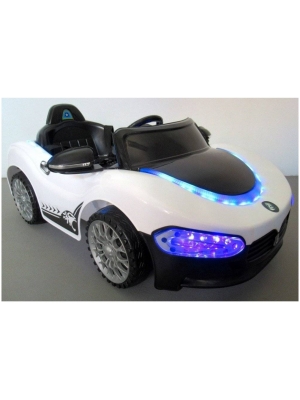 Elektrické autíčko Cabrio MA-biele-zboku