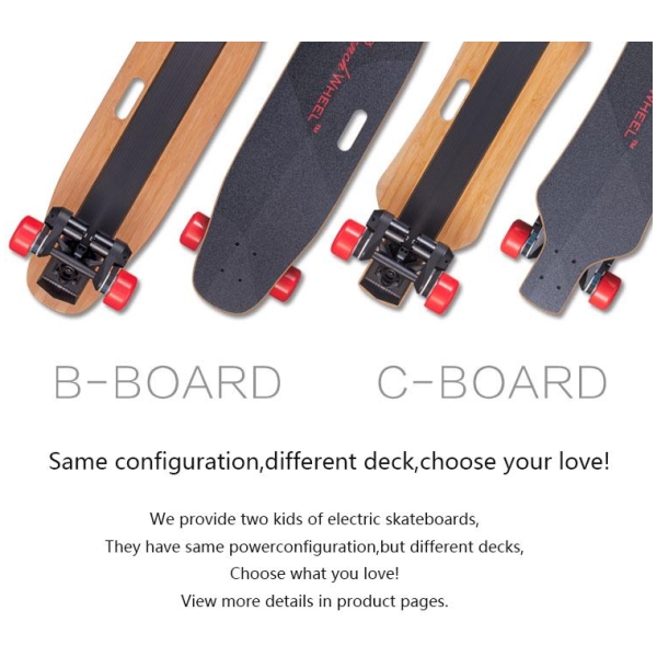 Elektrický longboard Benchwheel E-S-E-board/C-board-detajl