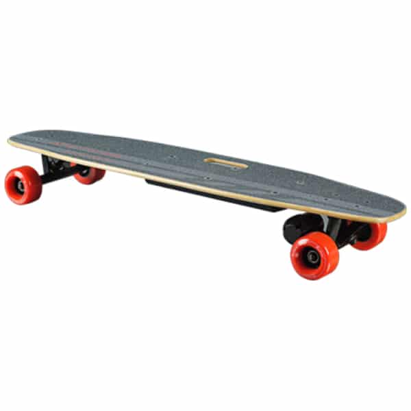 E-Board BenchWheel Longboard-drevo-zboku