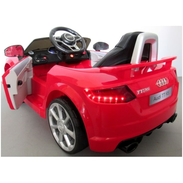 Elektrické autíčko Audi TT-červené-zozadu