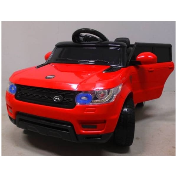 Elektrické autíčko Kabriolet F1-červené-spredu