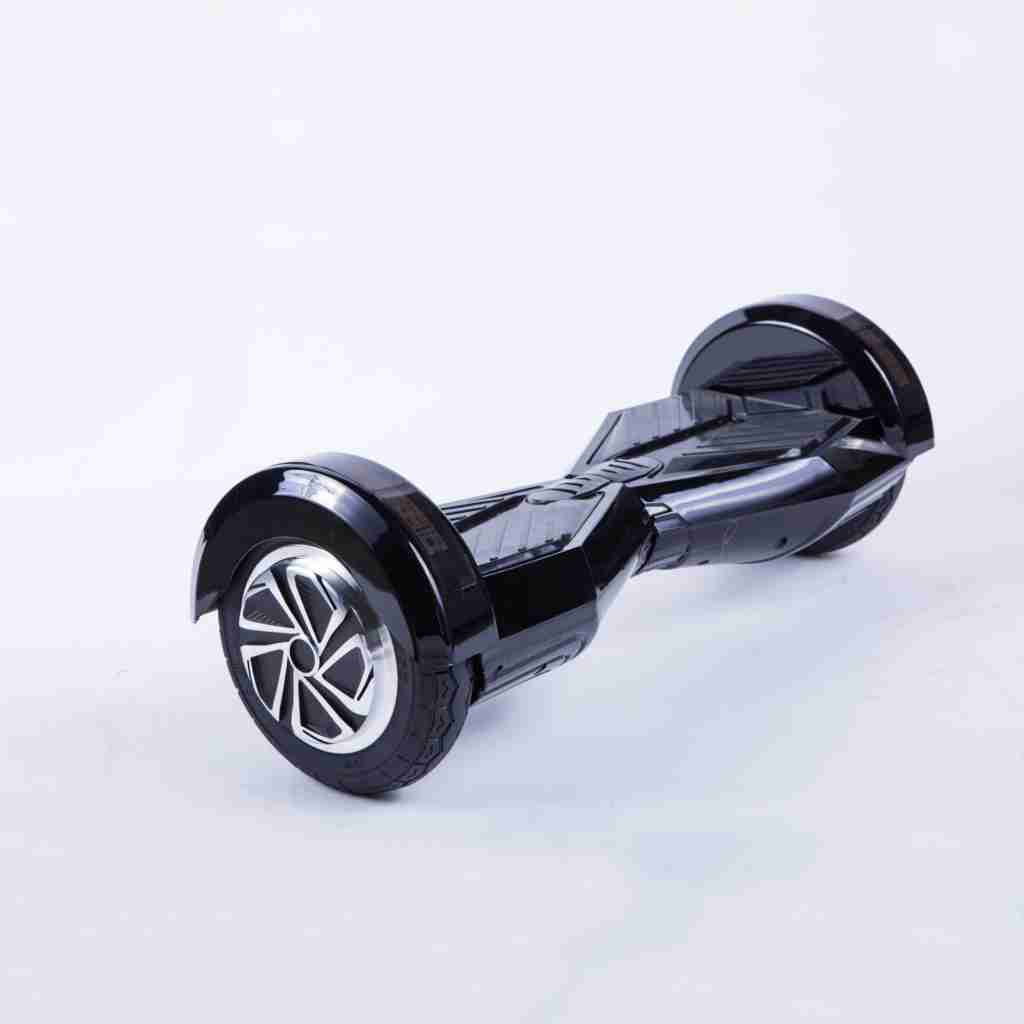 Hoverboard 8 palcový čierny-zboku