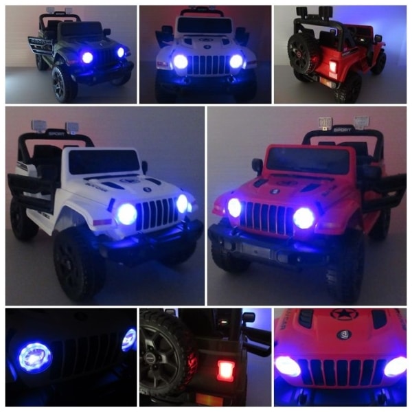 Elektrické autíčko Jeep X10-všetky farby