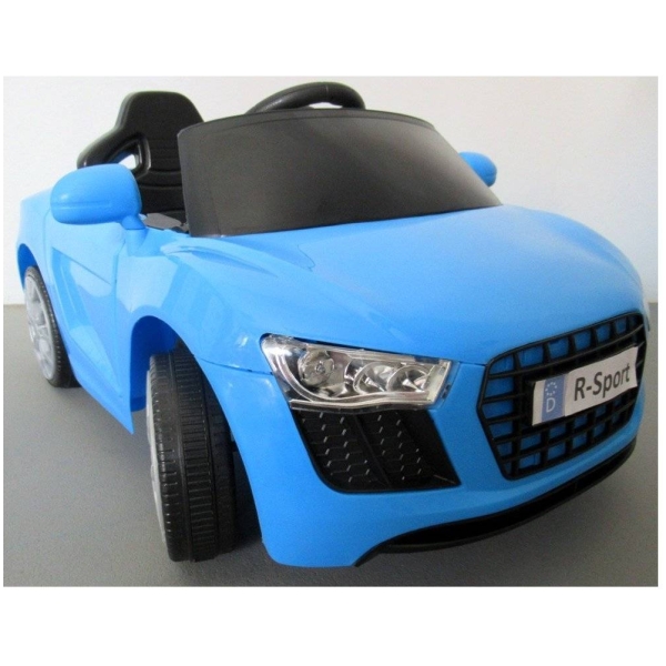 Elektrické autíčko AA4-modré-celé