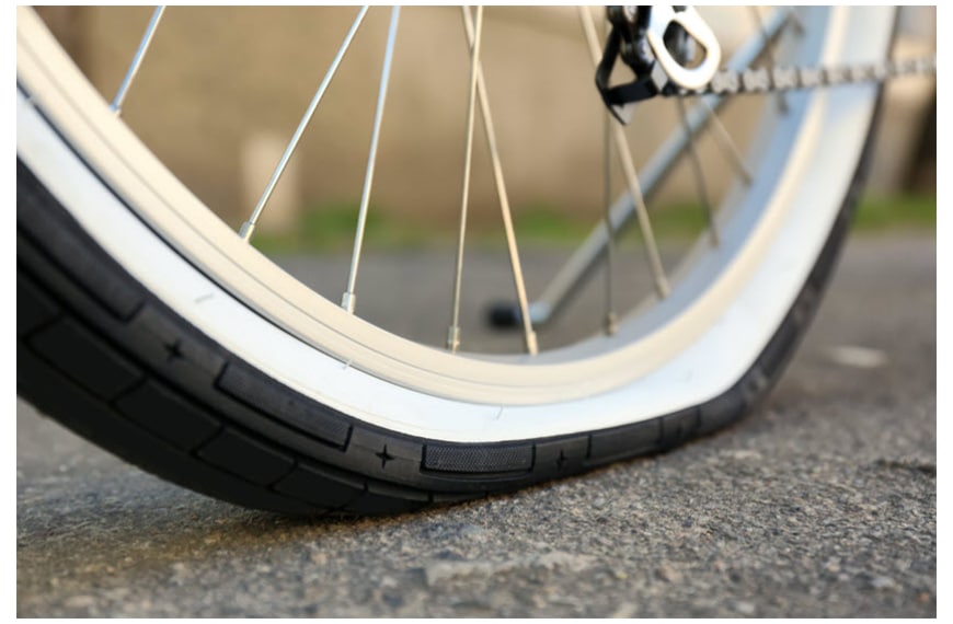 Prepichnutie pneumatiky e-bike