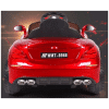 Elektrické autíčko B16-červené-zozadu