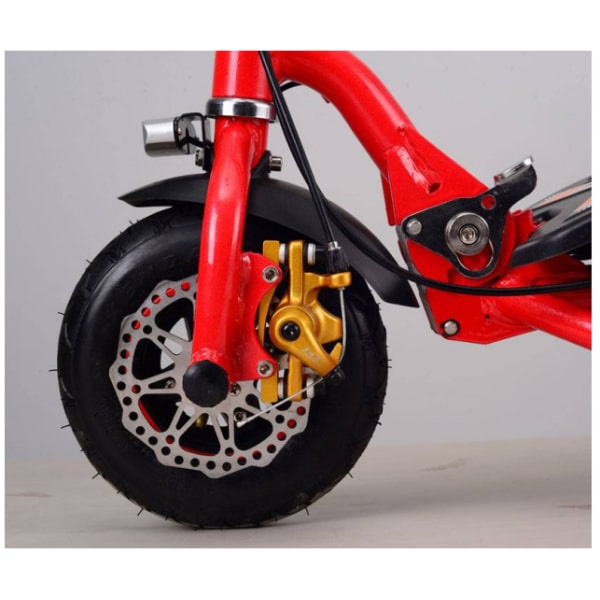 Elektrická kolobežka X-Scooters SMART 350-červená-predné koleso
