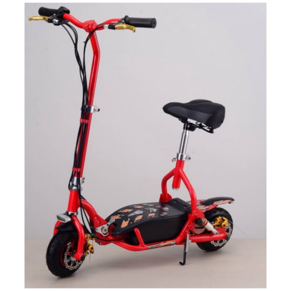 Elektrická kolobežka X-Scooters SMART 350-červená-celá