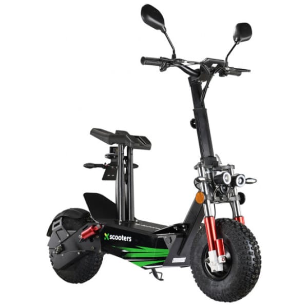 Elektrická kolobežka X-Scooters XR04-čierna-spredu