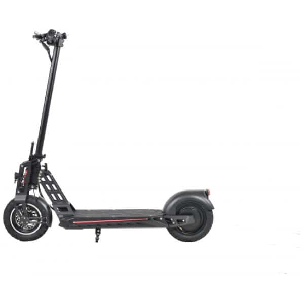 Elektrická kolobežka X-Scooters XS04-čierna-zboku