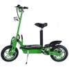 Elektrická kolobežka X-Scooters XT02-zelená-zboku