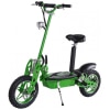 Elektrická kolobežka X-Scooters XT02-zelená-spredu