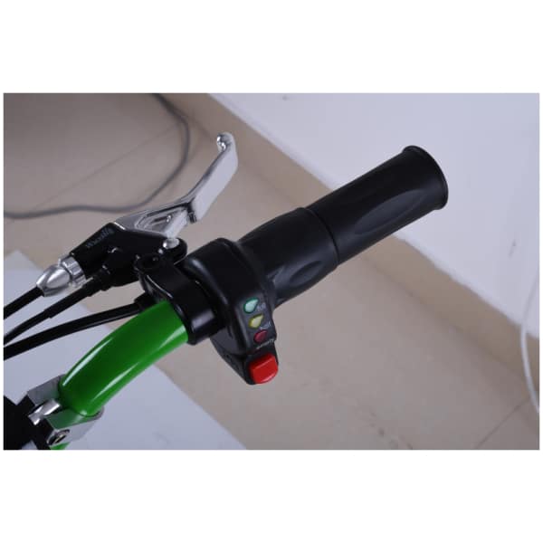 Elektrická kolobežka X-Scooters XT02-zelená-rukoväť