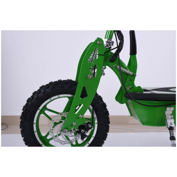 Elektrická kolobežka X-Scooters XT02-zelená-predné koleso