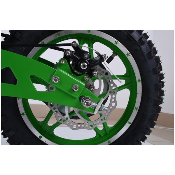 Elektrická kolobežka X-Scooters XT02-zelená-zadné koleso