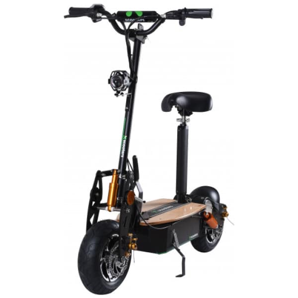 Elektrická kolobežka X-Scooters XT01-wood-spredu