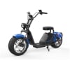 Elektrická Harley kolobežka CityCoco H3 s CE-modrá-spredu